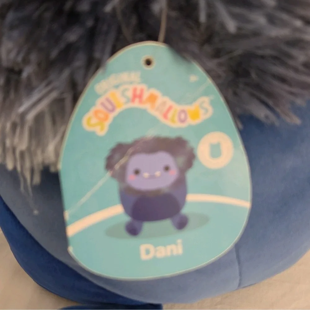 Squishmallows Dani the Blue Bigfoot 16
